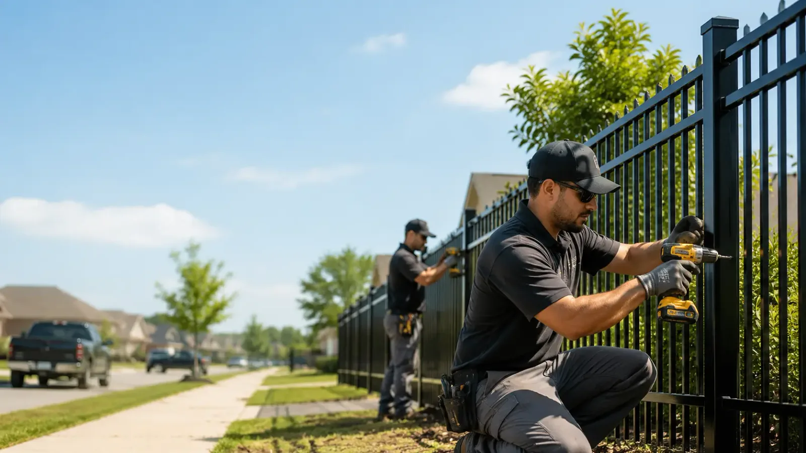 Metal Fence Installation in Kingston, MI